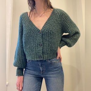 American Eagle cropped cardigan, size XS